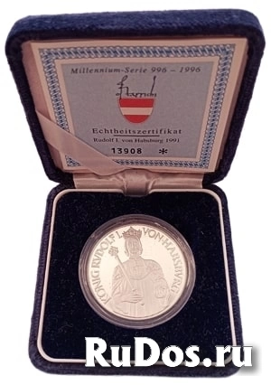Миллениум. Монета Австрии фото
