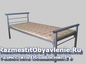 Кровать металлическая ярусная изображение 3