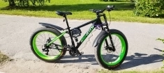 Купить велосипед Фетбайк (Fat-bike), колёс 26 дюймов картинка из объявления