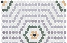 Мозаика Onix Mosaico Hex Geo Patterns 21 30.1x29 картинка из объявления