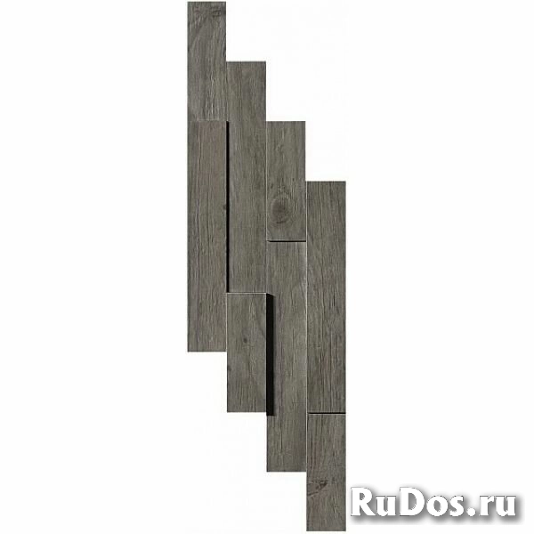 Плитка Atlas Concorde Axi Grey Timber Brick 3D AMWD 20x44 фото