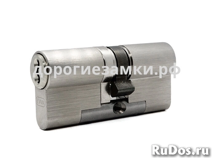 Цилиндр EVVA 3KS ключ-ключ (размер 51x51 мм) - Латунь (3 ключа) фото