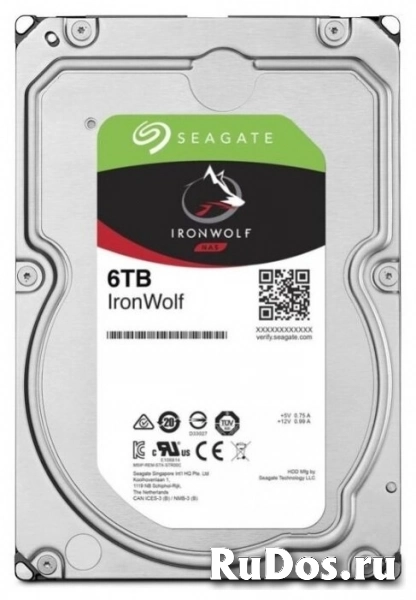 Жесткий диск Seagate IronWolf 6 TB ST6000VN001 фото