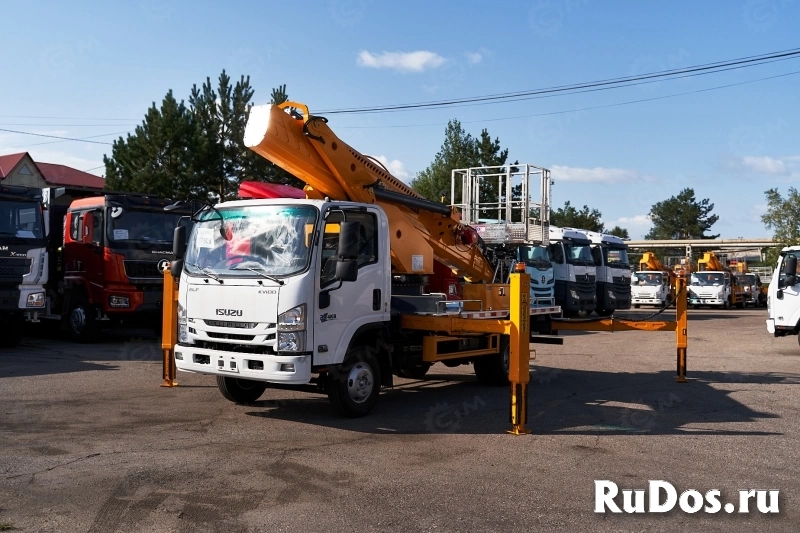 Автовышка на базе ISUZU 4Х2 120л.с. изображение 3