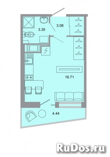 Продам 1 комнатную квартиру 23 м2 фото