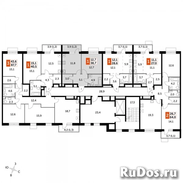 Продам 1 комнатную квартиру 38 м2 фото