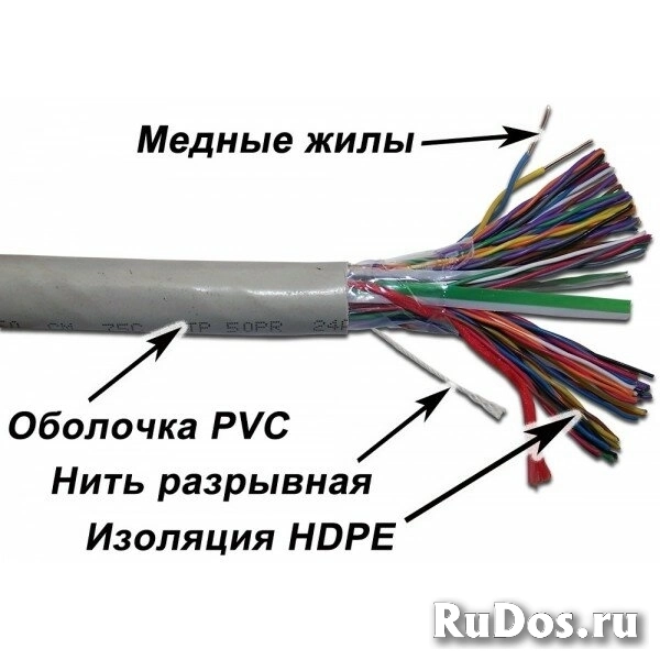 TWT-3UTP50 TWT Кабель TWT UTP, 50 пар, Кат.3, PVC, 305 метров на катушке, Серый фото