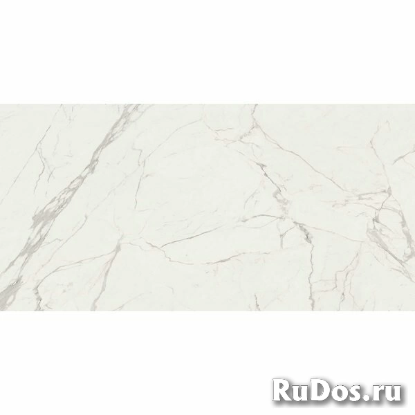 Керамогранит Marazzi Italy Grande Marble Look Statuario Satin Stuoiato M36U 160x320 структурированный фото