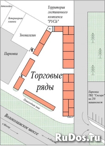 Сдаются в аренду торговые площади от 1 м2 в МОТК Снегири, ГО Истр изображение 8