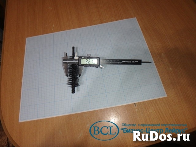 Щетка-ерш стальной Д32х100х155х3.0х0.3мм D32х100х155х3.0х0.3mm изображение 4