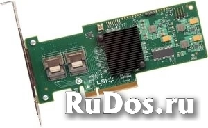 LSI MegaRAID SAS9240-8I (PCI-E 2.0 x8, LP) SGL (Sas6G, RAID 0, 1, 10, 5, 8port (2*intSFF8087) , Каб.отдельно) фото