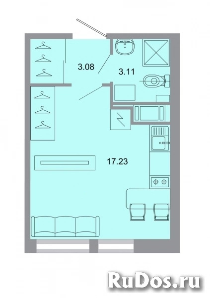 Продам 1 комнатную квартиру 23 м2 фото