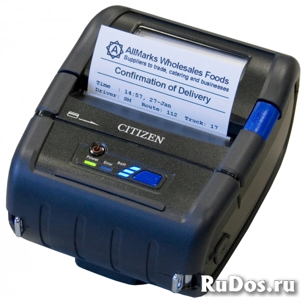 Мобильный принтер Citizen CMP-30II, Bluetooth, USB, Serial (CMP30IIBUXCX) фото