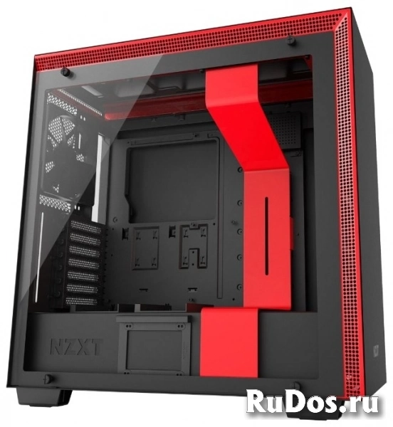 Компьютерный корпус NZXT H700i Black/red фото