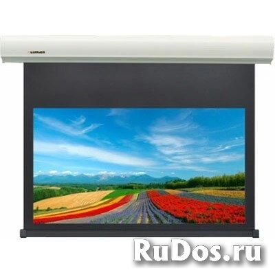 Экран для дома, настенно потолочный с электроприводом Lumien Cinema Control 185x243 Matte White FiberGlass LCC-100113 фото