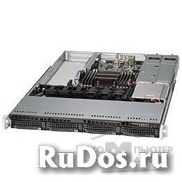 Supermicro Корпус компьютерный Black 1U SC815 WIO Chassis w Redundant 700W CSE-815TQ-R700WB фото