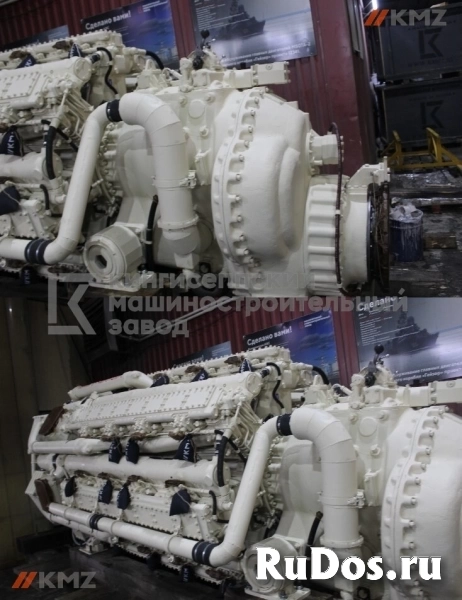 Выполнение работ по капитальному ремонту главного двигателя М-504 фото