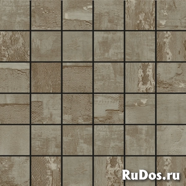 Мозаика облицовочная керамогранит Aparici Jacquard Jacquard Vison Nat. Mosaico 5x5 ( м2) фото