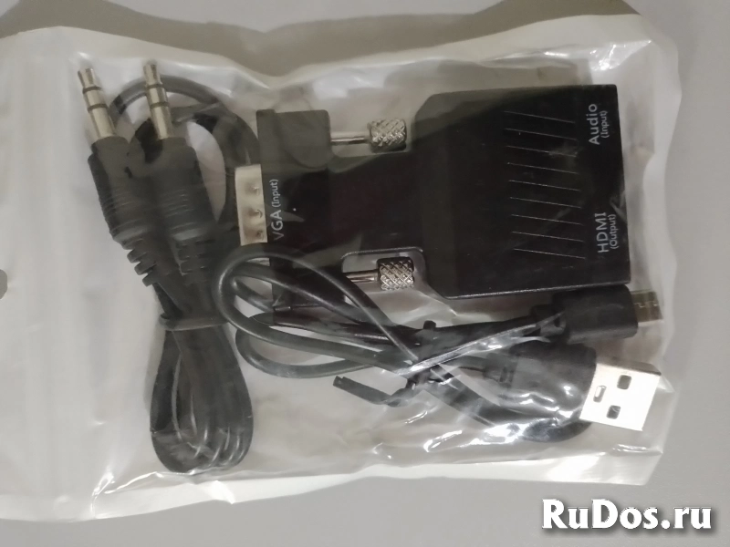 Адаптер KS-is VGA M в HDMI F audio (KS-427) фотка