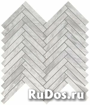 Marvel Bardiglio Grey Herringbone Wall (9SHB) 30,5X30 Керамическая плитка фото