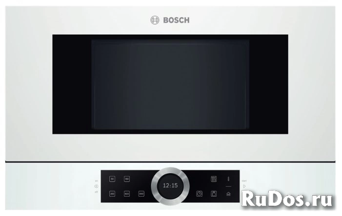 Микроволновая печь встраиваемая Bosch BFL634GW1 фото