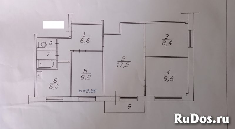 4 комн. 60 м2 2-я Краснофлотская изображение 4