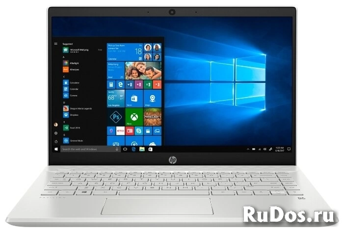 Ноутбук HP PAVILION 14-ce2018ur (Intel Core i3 8145U 2100MHz/14quot;/1920x1080/4GB/256GB SSD/DVD нет/Intel UHD Graphics 620/Wi-Fi/Bluetooth/Windows 10 Home) фото