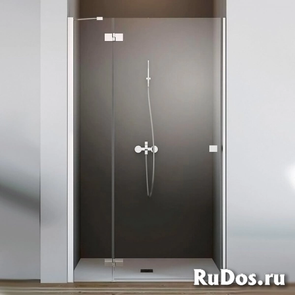 Душевая дверь в нишу Radaway Essenza New DWJ 130 R профиль Хром стекло прозрачное фото