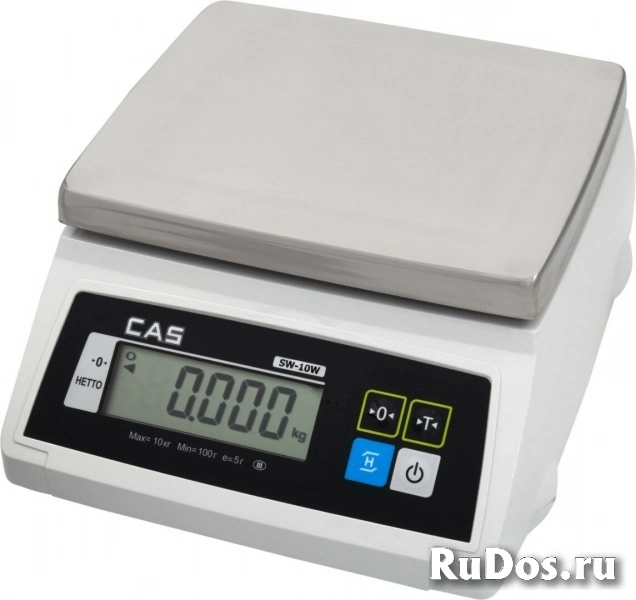 Весы порционные CAS SW-10W, влагозащищенные фото