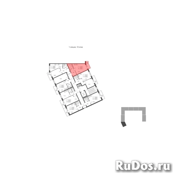 Продам 1 комнатную квартиру 29.4 м2 фотка