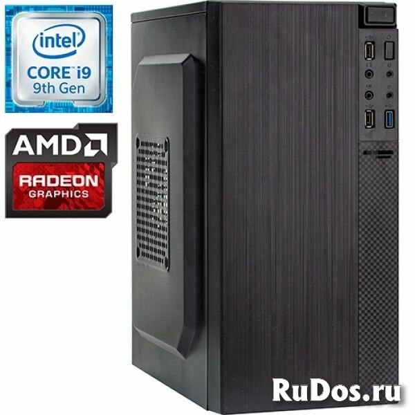 Компьютер PRO-0869532 Intel Core i9-9900KF 3600МГц, Intel H310, 8Гб DDR4 2666МГц, SSD 960Гб, HDD 3Тб, AMD Radeon RX 550 4Гб, 450Вт, Mini-Tower фото