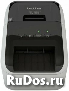Brother Принтер для печати наклеек QL-800 (авторезак, ленты до 62 мм, до 93 наклеек/мин, 300 т/д, USB 2.0) фото