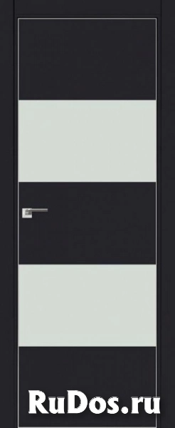 Дверь межкомнатная Профильдорс 10E co cтеклом Цвет quot;Черный матовыйquot; фото