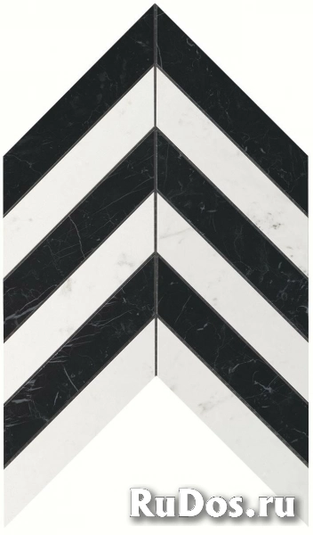 Плитка Atlas Concorde Marvel Stone Marvel Chevron Cold Wall 9SCL 30,5X25 фото