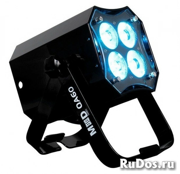 American DJ MOD QA60 светодиодный прожектор с четырьмя 15-ваттными светодиодами RGBA (4-В-1) фото