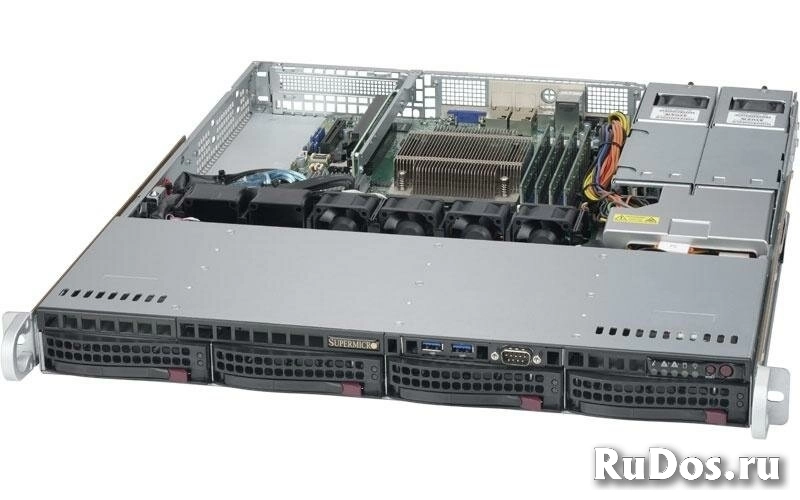 SYS-5019S-MR Платформа SuperMicro RAID 2x400W фото