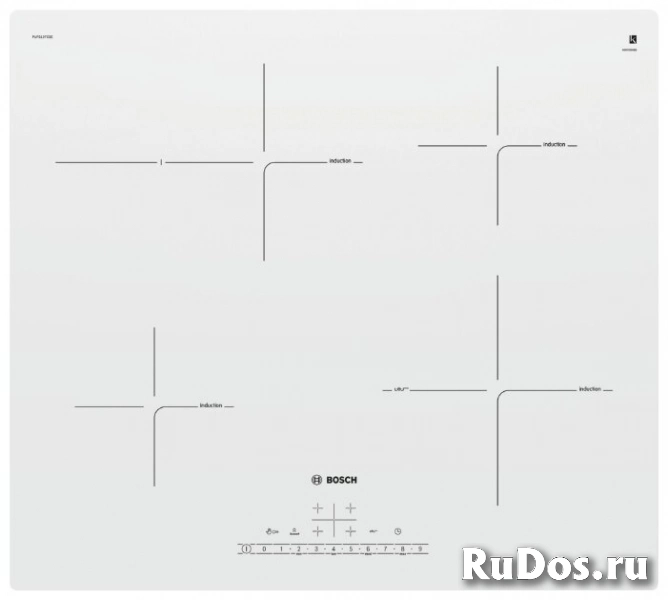 Индукционная варочная панель Bosch PUF612FC5E фото