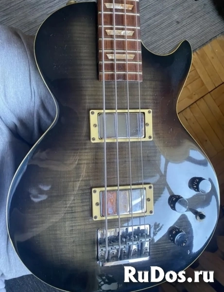 Продам бас гитару Les Paul Grass roots чёрную изображение 3
