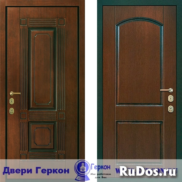 Дверьна заказ Геркон - ПШ-2/4 натуральный Шпон (100мм, 3К) дверь элит класса фото