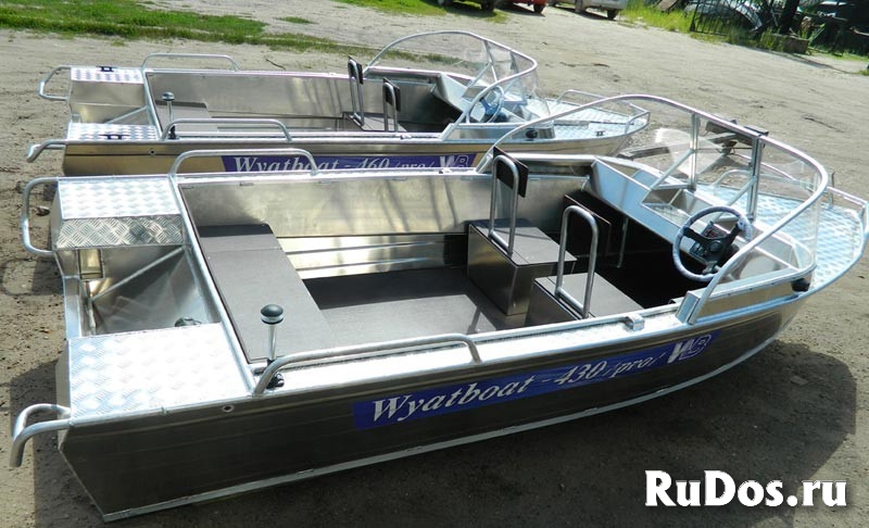 Купить лодку (катер) Wyatboat-430 про изображение 10