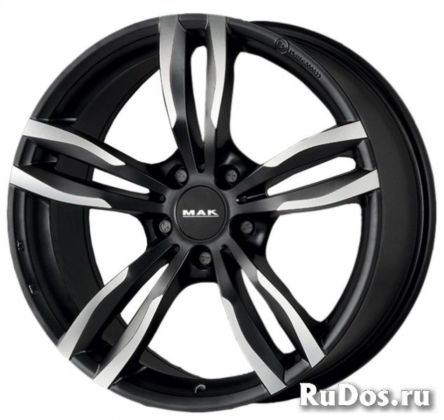 Колесный диск Mak Luft 8.5x19/5x112 D66.6 ET25 Ice Black фото