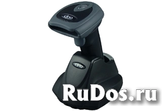 Сканер штрих-кода Cino F780BT (1D imager, Bluetooth, кабель USB, базовая станция, черный) фото