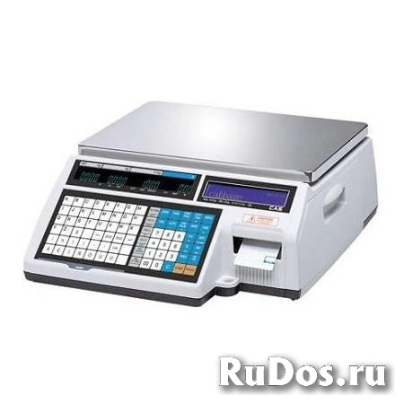 Весы торговые CAS CL-5000-15B с печатью этикеток фото