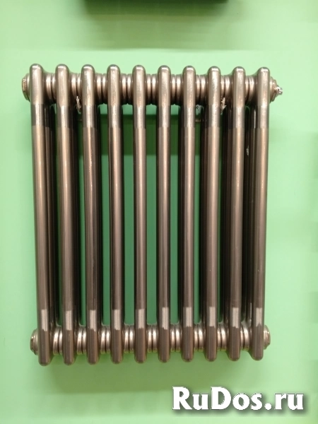 Радиатор отопления Zehnder 3057 10 секций, боковое подключение цвет: Технолак фотка