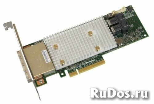 Контроллер SAS Adaptec SmartRAID 3154-8i16e SGL 2294600-R (8int./16ext. ports,PCIe Gen3 x8,1GB DDR4,RAID 0/1/10/5/6/50/60,FlexConfig,maxCache 4.0,кабе фото