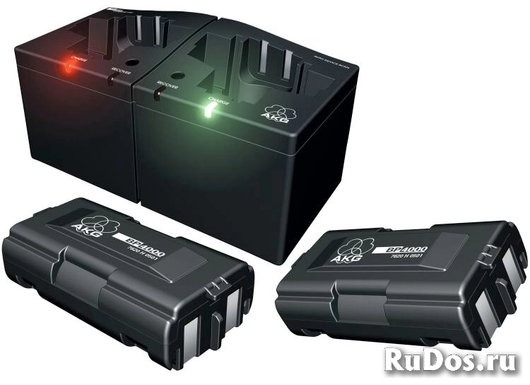 AKG CU4000 зарядное устройство для AKG HT4500, AKG PT4500, AKG SPR4500. Б/П и 2 аккумуляторные батареи в комплекте фото