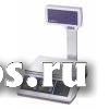 Весы торговые CAS ER Jr-(6,15,30)CBU, нерж. платф., LCD со стойкой и подстветкой, RS232, чехол фото