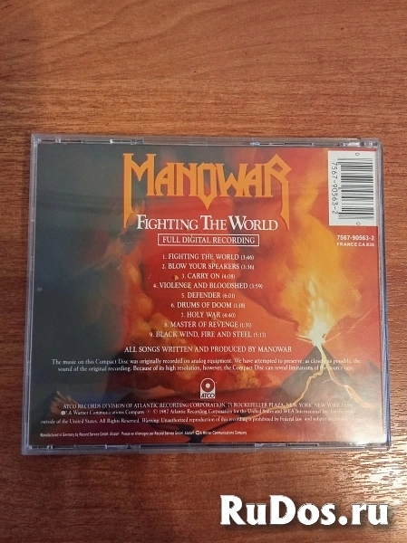 Manowar Fighting the world оригинал фотка