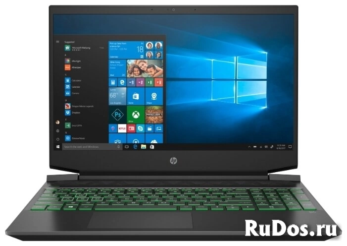 Ноутбук HP Pavilion 15-ec1001ur (AMD Ryzen 7 4800H 2900MHz/15.6quot;/1920x1080/8GB/512GB SSD/DVD нет/NVIDIA GeForce GTX 1650 Ti 4GB/Wi-Fi/Bluetooth/Windows 10 Home) фото