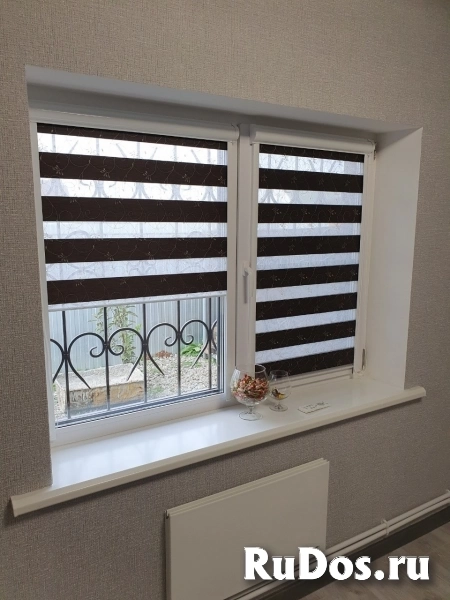 Жалюзи, рулонные шторы, римские шторы изображение 3